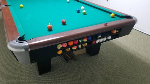 regulation pool table